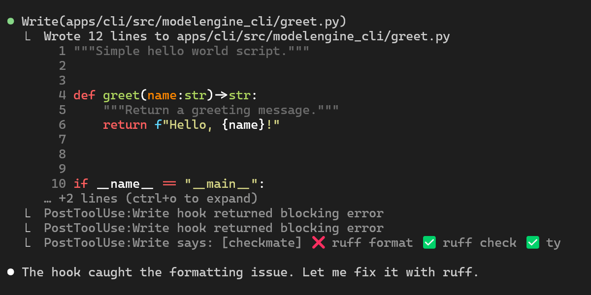 Checkmate plugin for Claude Code